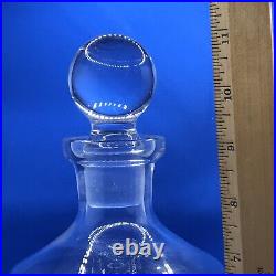 Waterford Marquis Vintage Hourglass Decanter Never Used