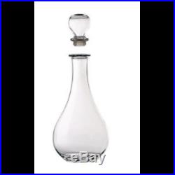 Whiskey Glass Decanter Carafe Liquor Scotch Vintage Vodka Bottle Stopper 42 Oz